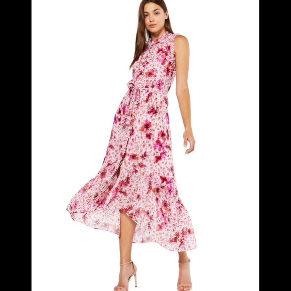 Misa Los Angeles Dresses & Skirts - NWT Misa Aurelie floral Ruffled Midi dress